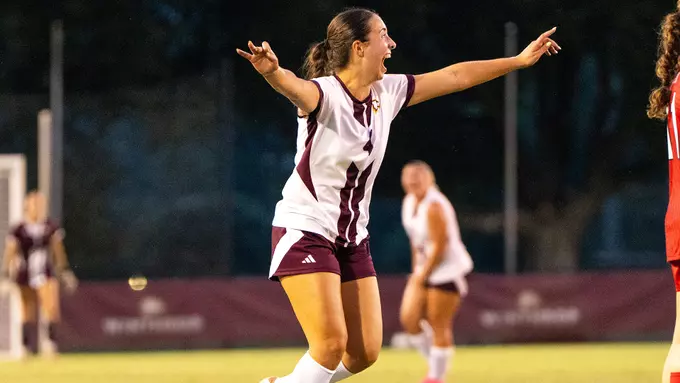 Women’s Soccer Shuts Out VMI, Earns First Win of the Season